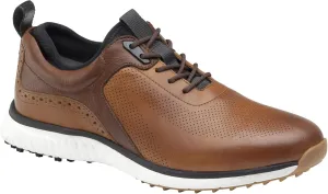 Johnston & Murphy Men's XC4 H1-Luxe Hybrid Golf Shoes | Waterproof Leather | Lightweight | Memory-Foam Cushioning