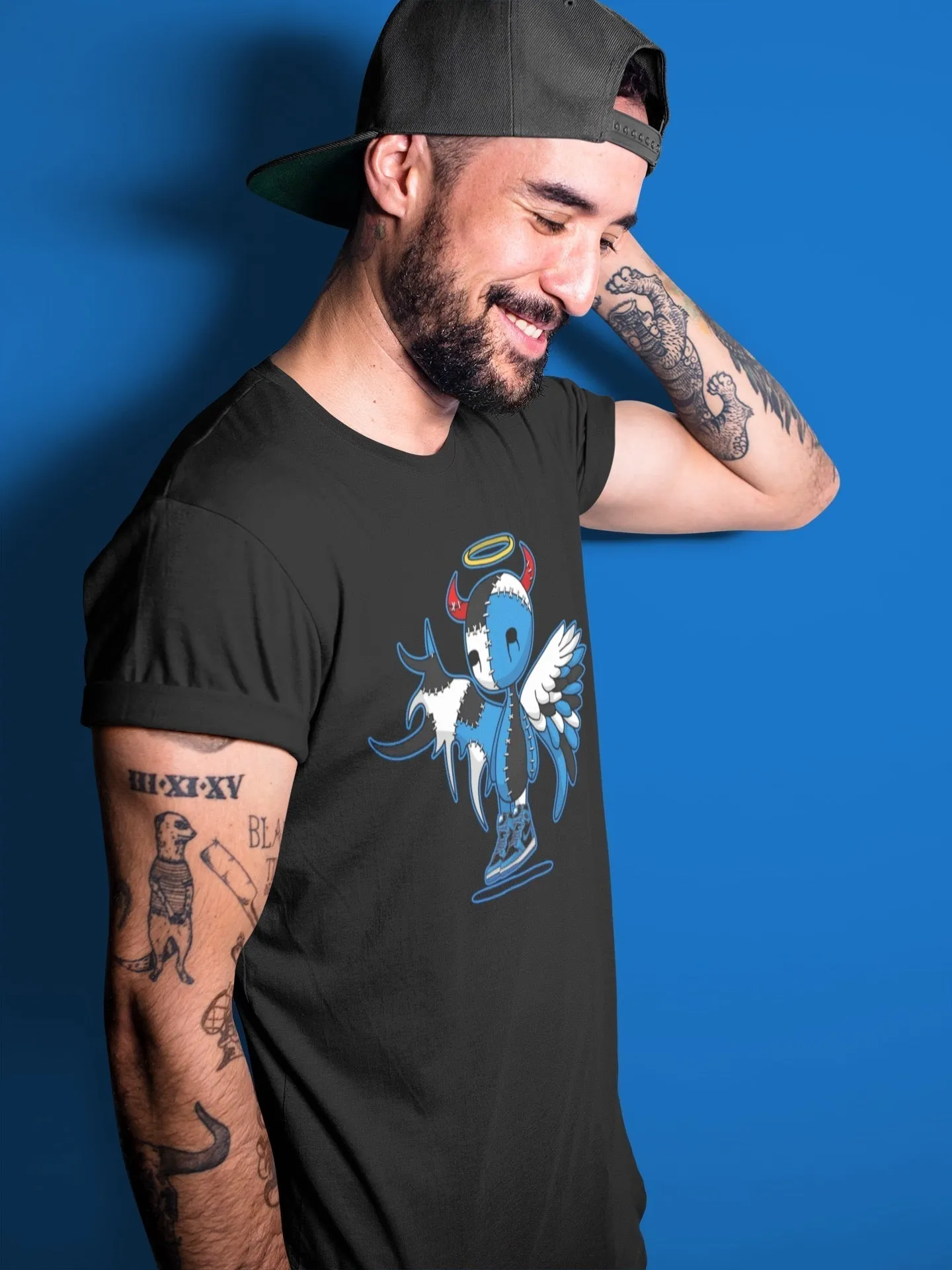 Jordan Air Clear communication 1 Tops Angel Unisex Blue Lightweight Marina Devil Dark -