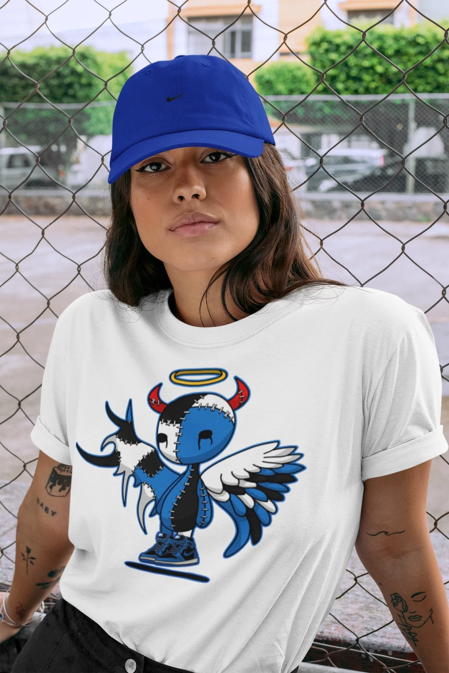 Jordan Air Clear communication 1 Tops Angel Unisex Blue Lightweight Marina Devil Dark -