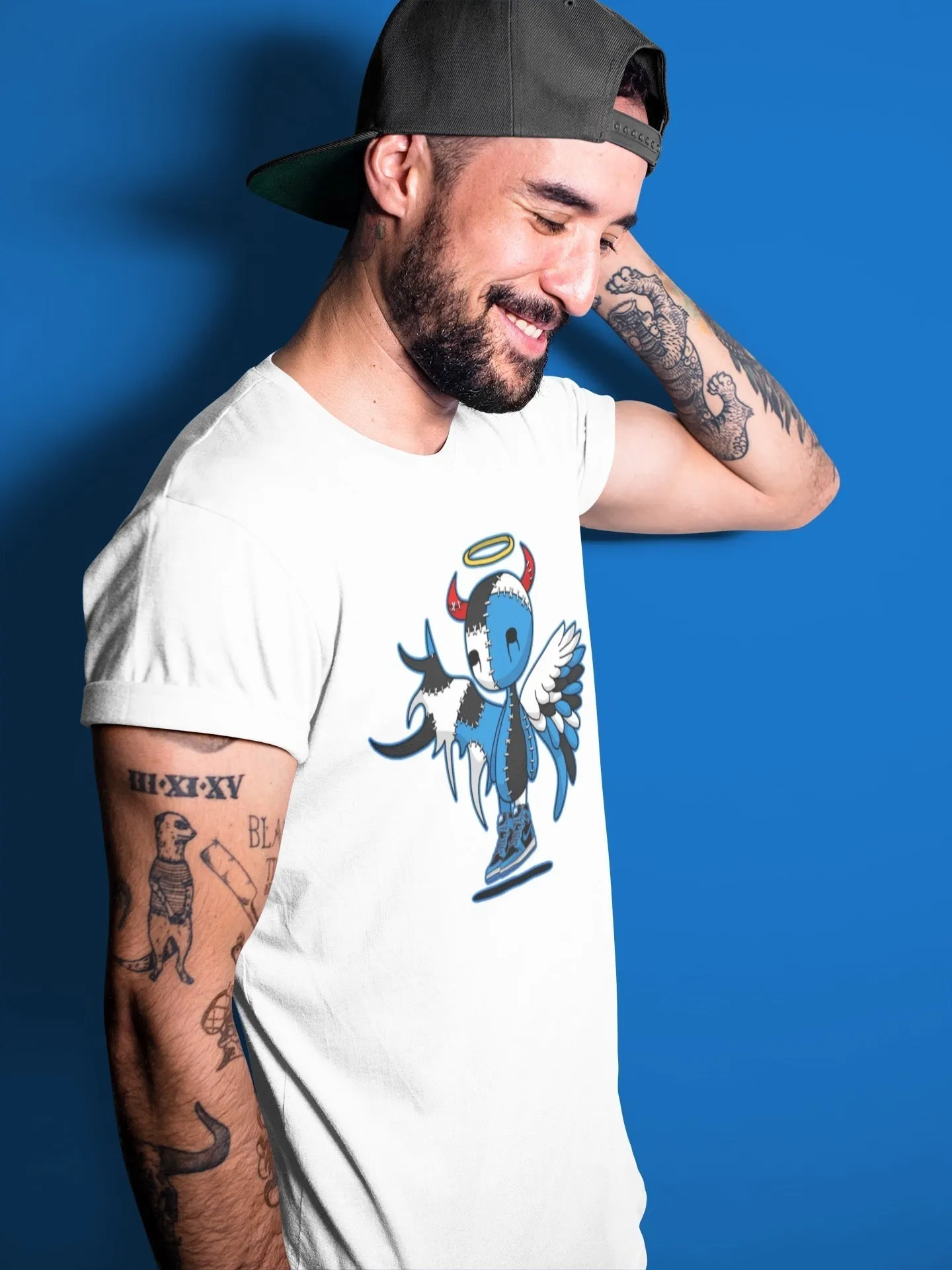 Jordan Air Clear communication 1 Tops Angel Unisex Blue Lightweight Marina Devil Dark -