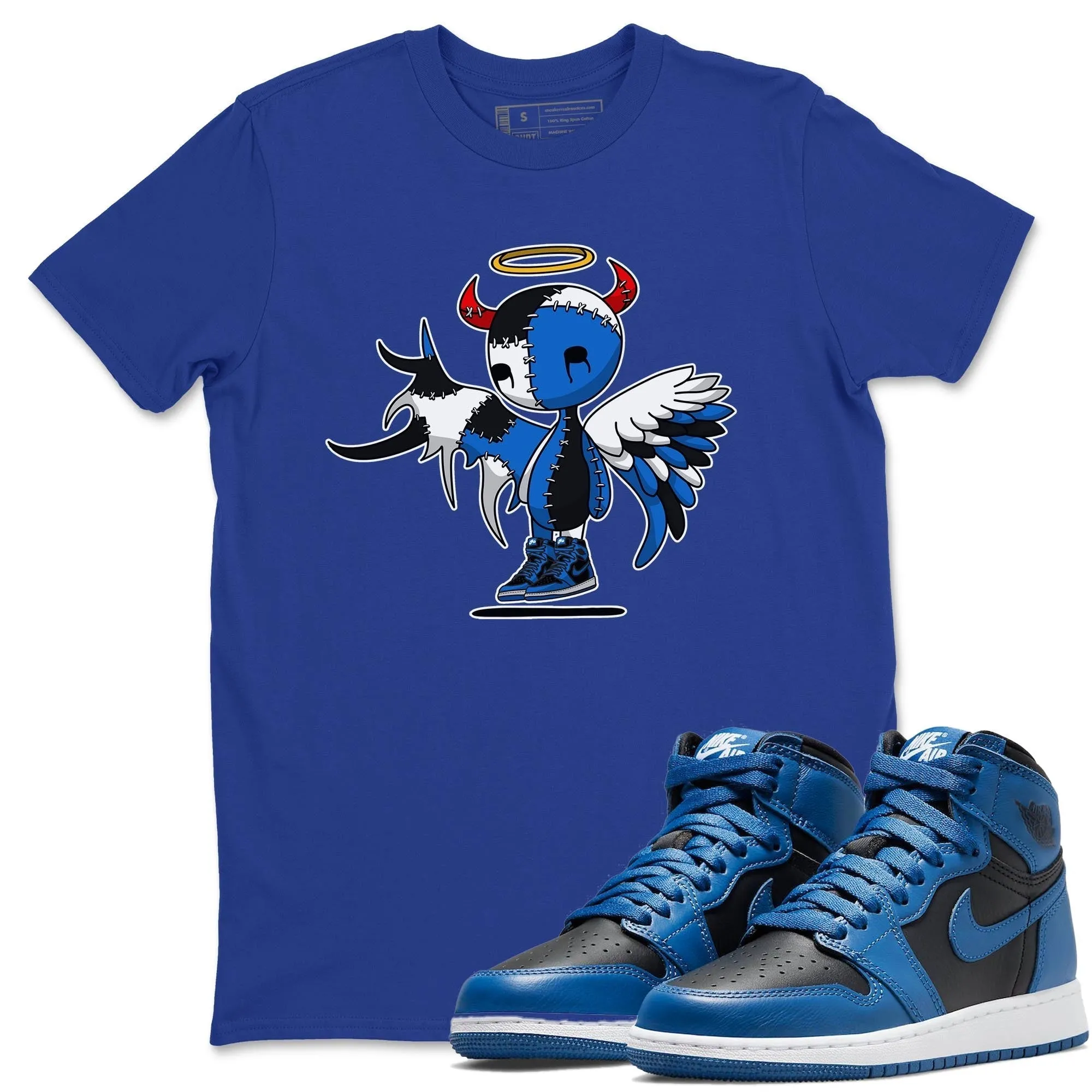 Jordan Air Clear communication 1 Tops Angel Unisex Blue Lightweight Marina Devil Dark -