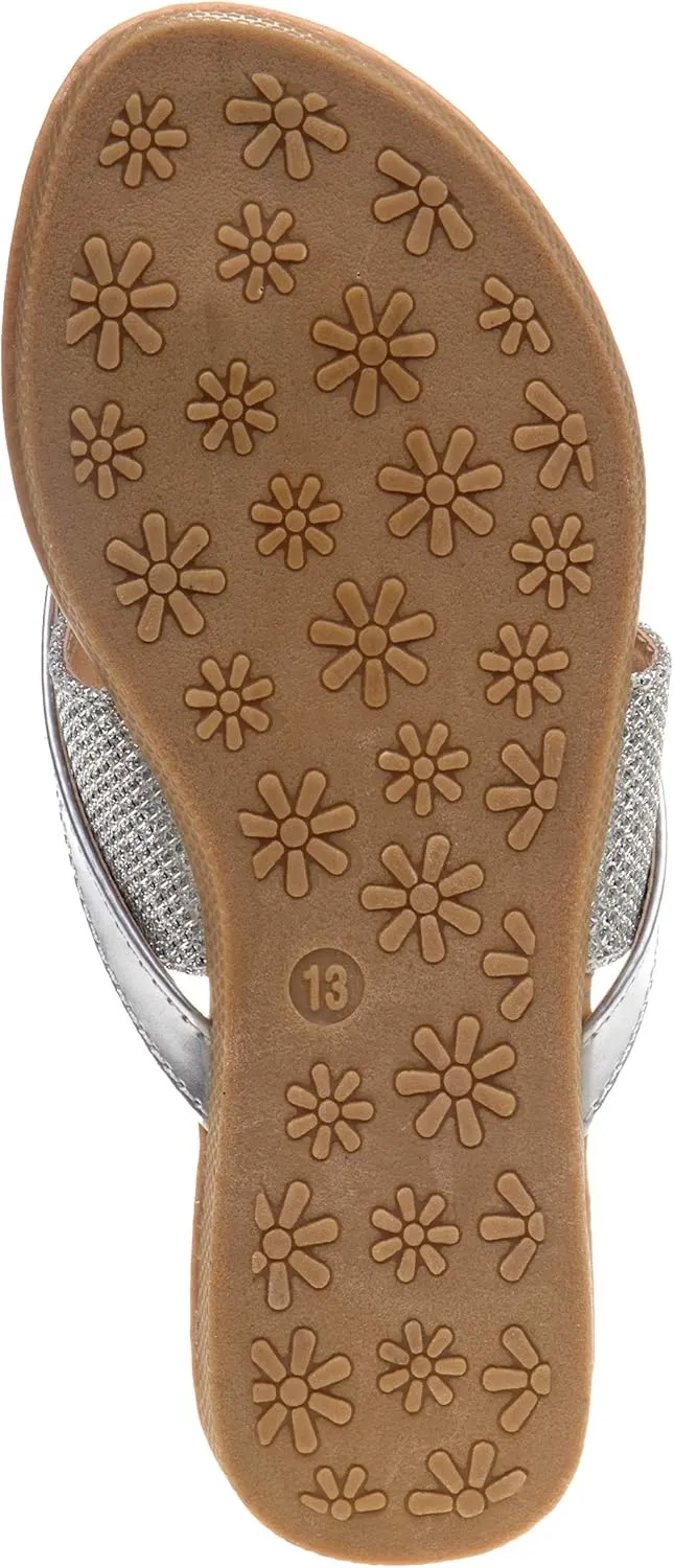 Josmo Girl's Daisy Flat Sandal