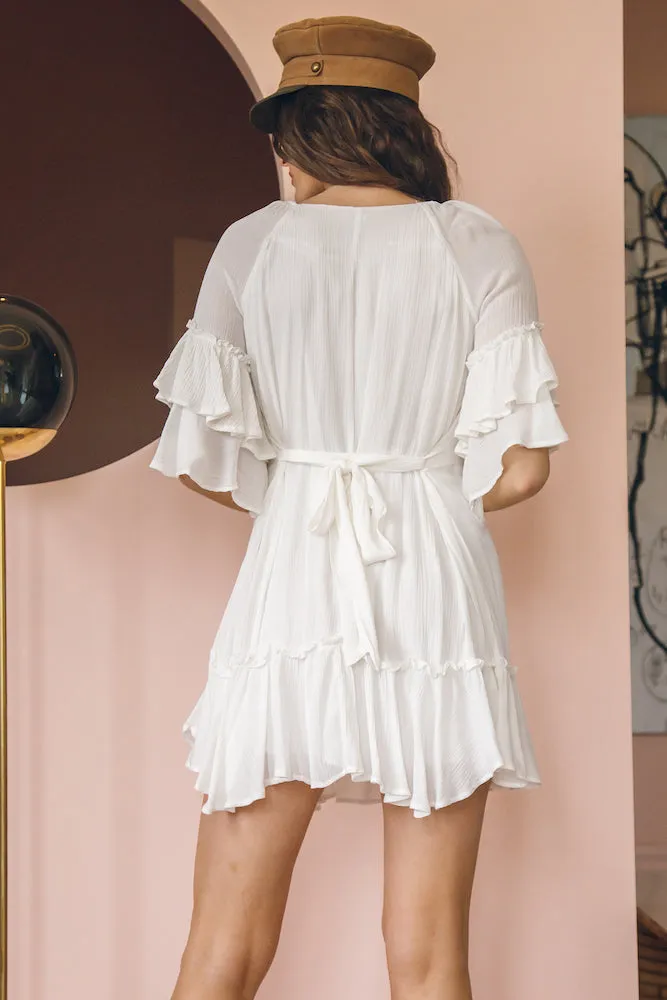 June Dress White