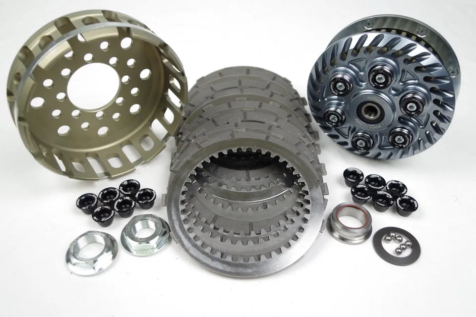 K-BIKE ADJUSTABLE SLIPPER CLUTCH WITH BASKET   DISCS FOR DUCATI