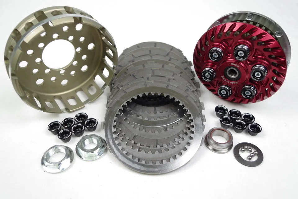 K-BIKE ADJUSTABLE SLIPPER CLUTCH WITH BASKET   DISCS FOR DUCATI