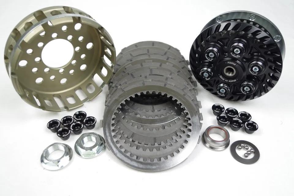 K-BIKE ADJUSTABLE SLIPPER CLUTCH WITH BASKET   DISCS FOR DUCATI
