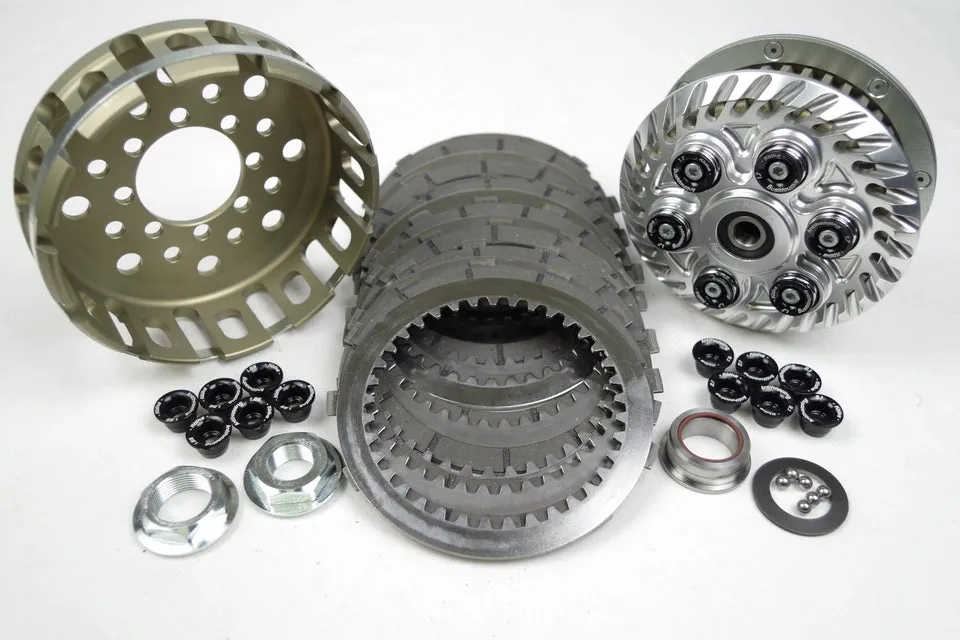 K-BIKE ADJUSTABLE SLIPPER CLUTCH WITH BASKET   DISCS FOR DUCATI