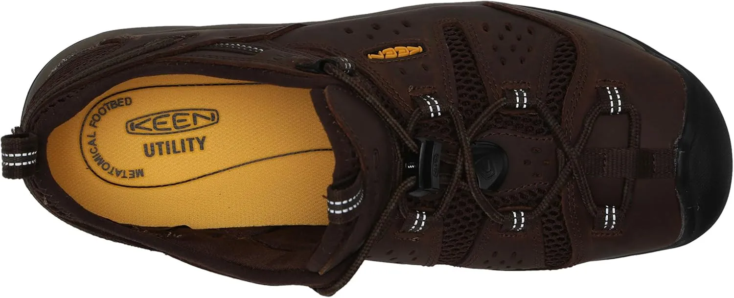 KEEN Utility Men's Atlanta Cool 2 ESD Low Height Breathable Soft Toe Work Shoe