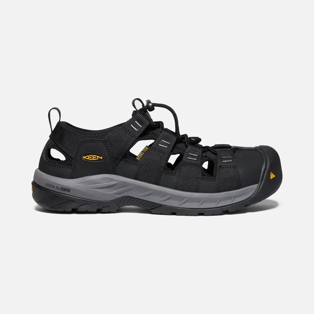KEEN Utility Men's Atlanta II Cooler  Electrical Hazard Steel Toe Sandal