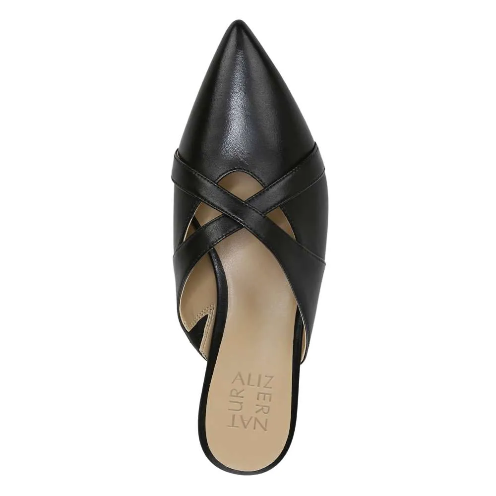 Keira Dress Mule - Black