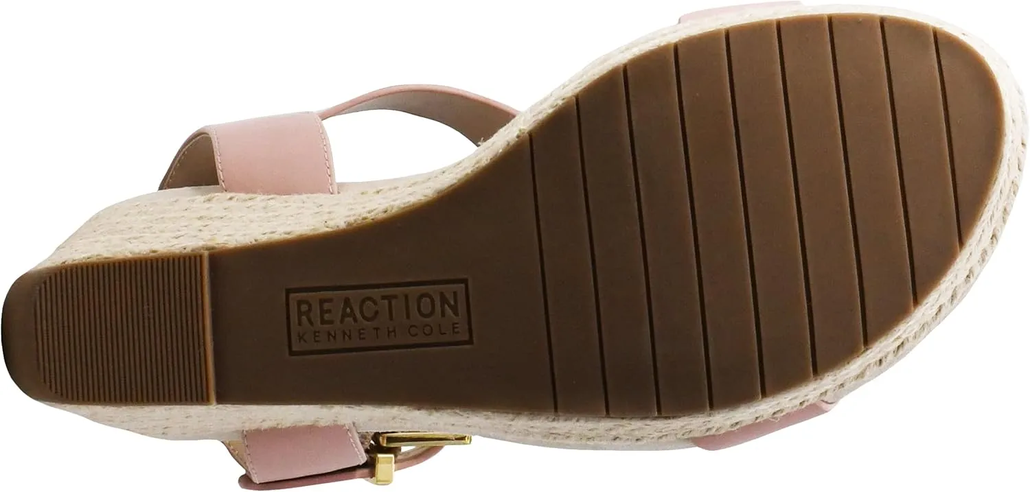 Kenneth Cole REACTION Women's Card T-Strap Wedge Sandal