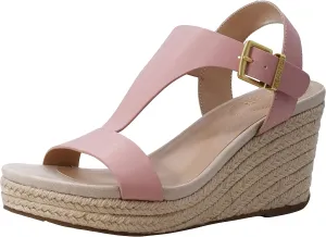 Kenneth Cole REACTION Women's Card T-Strap Wedge Sandal