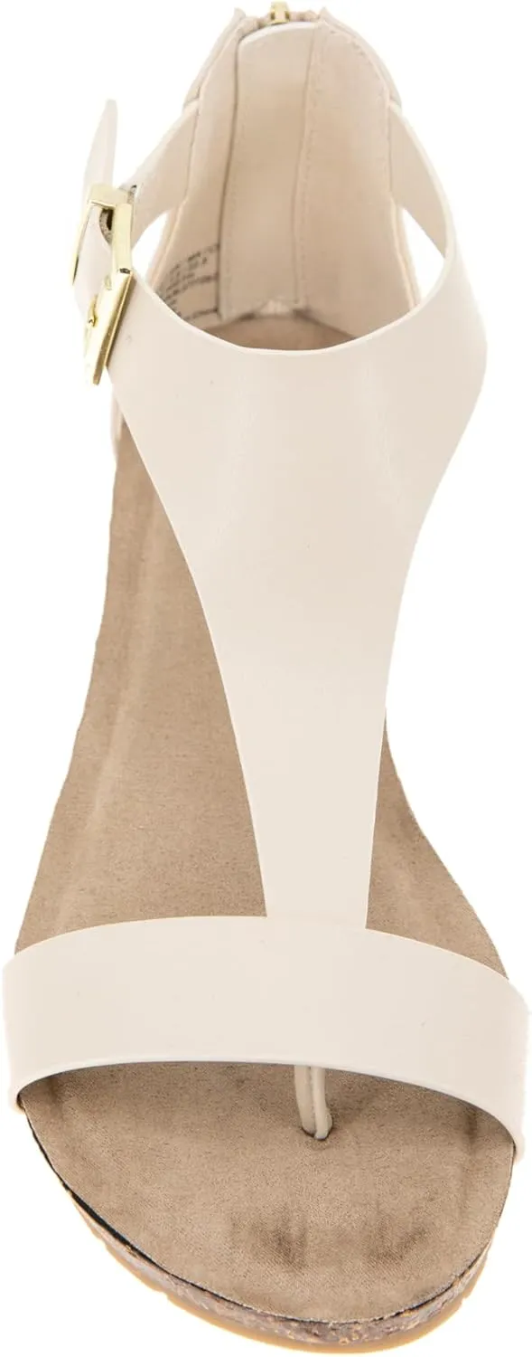 Kenneth Cole REACTION Women's Great Gal T-Strap Wedge Sandal