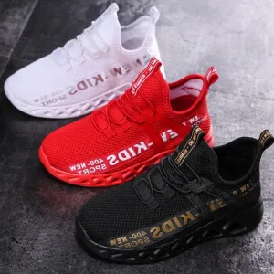 Kids' Mesh Sneakers – Lightweight & Breathable Non-Slip Shoes