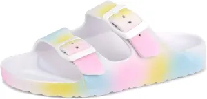 Kids Slide Sandals Boys Girls Buckle Adjustable EVA Slipper Sandals