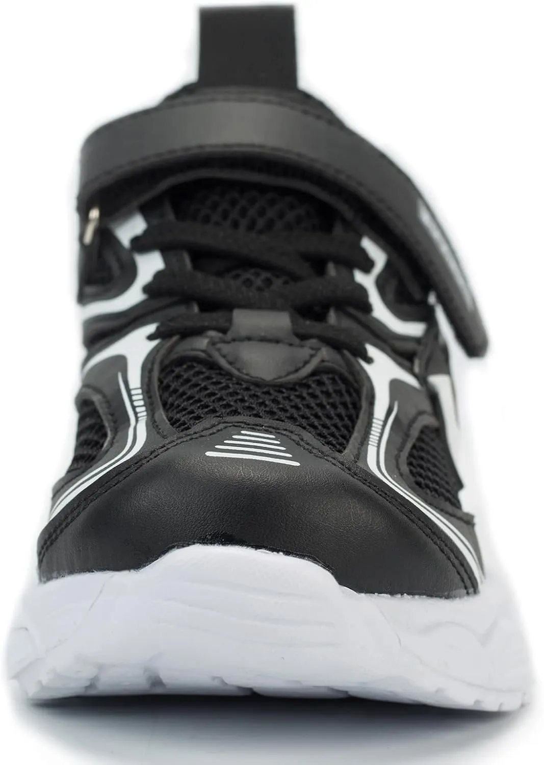 Kids Sneakers for Boys Girls Mesh Breathable Running Shoes Hook and Loop Lightweight Athletic Casual Shoes