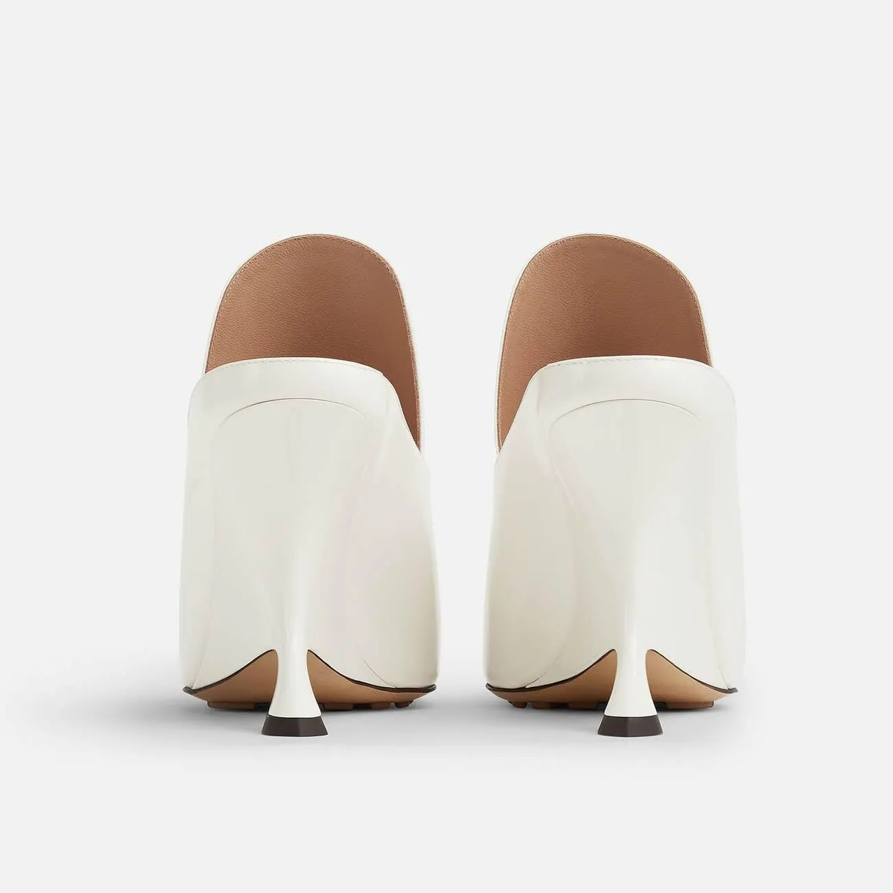 Kluolandi Metallic Heeled Mules for Women Sexy Pointed Closed Toe Slip On Wedge Mule Pumps Heels