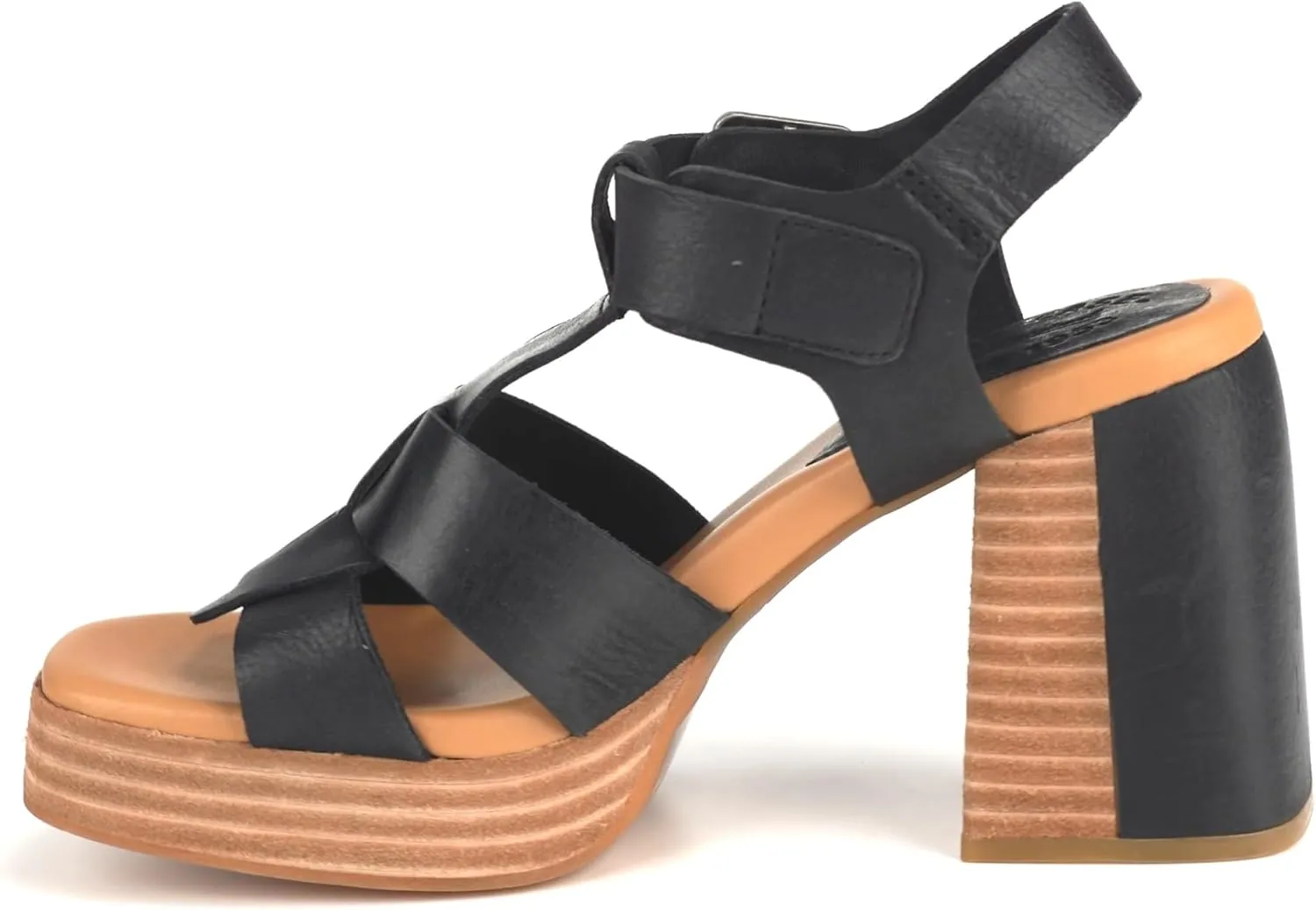 KORK-EASE Women's Macey Heeled Platform Sandal