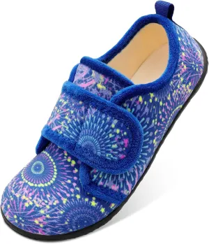 L-RUN Barefoot Womens & Men Soft House Slippers - Lightweight Indoor & Outdoor Slippers - Adjustable Home Shoes