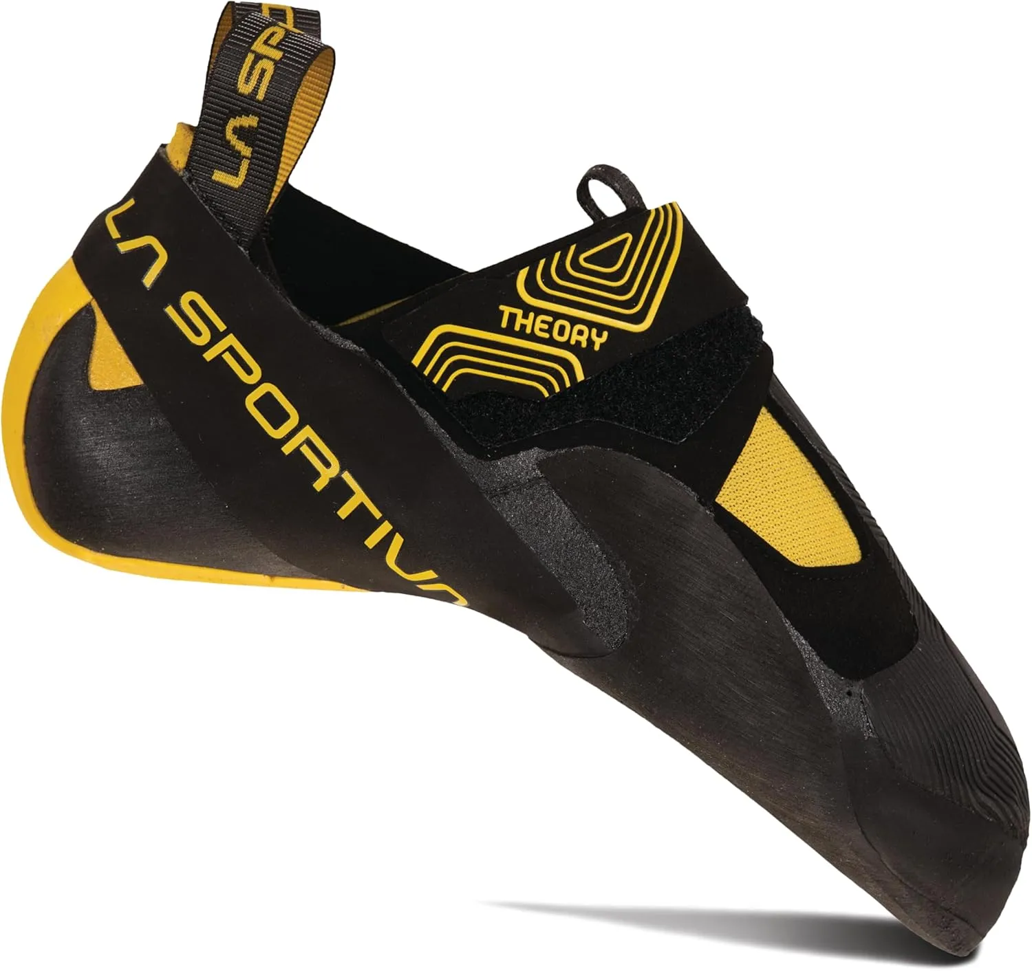 La Sportiva Mens Theory Performance Rock Climbing Shoes, Yellow/Black, 8