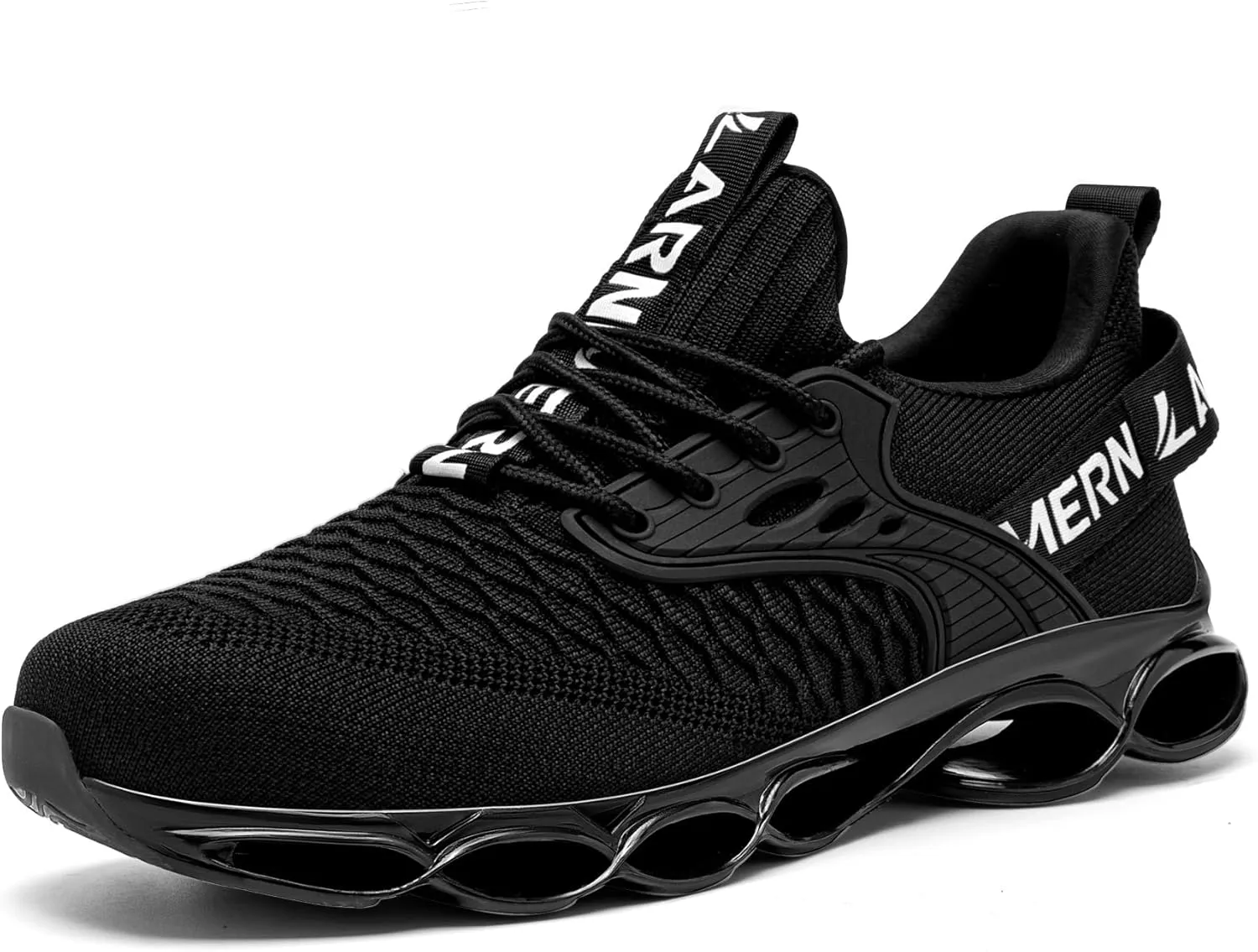LARNMERN Steel Toe Shoes for Men Women Lightweight Comfortable Sneakers Breathable Indestructible Work Shoes