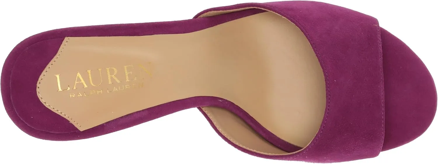 Lauren Ralph Lauren Women's Lyanna Suede Sandal Pump