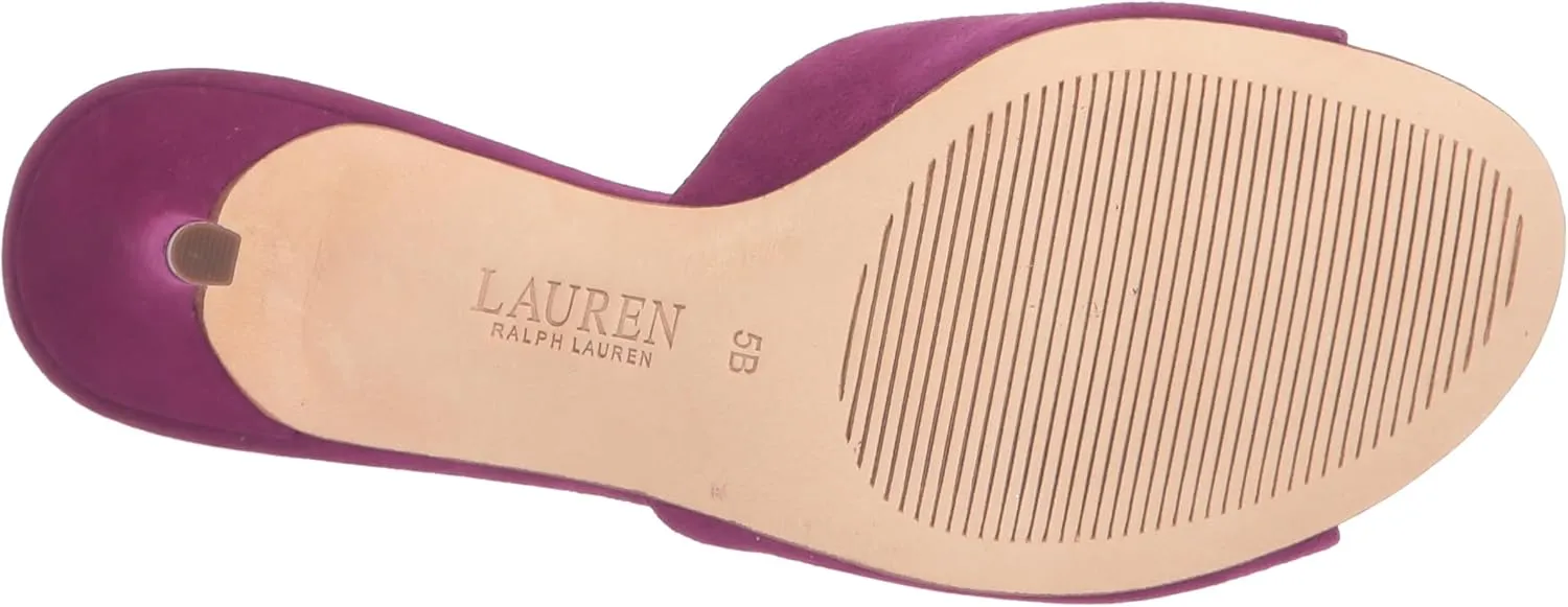 Lauren Ralph Lauren Women's Lyanna Suede Sandal Pump