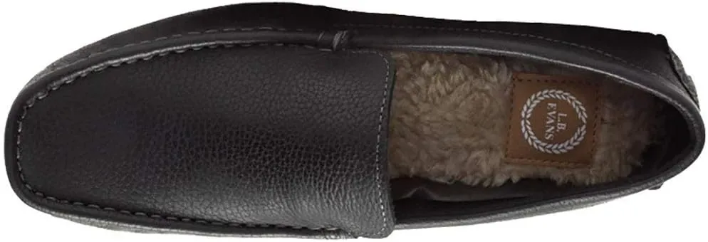 L.B. Evans Mens Alton Slip On Casual Slippers Casual - Brown