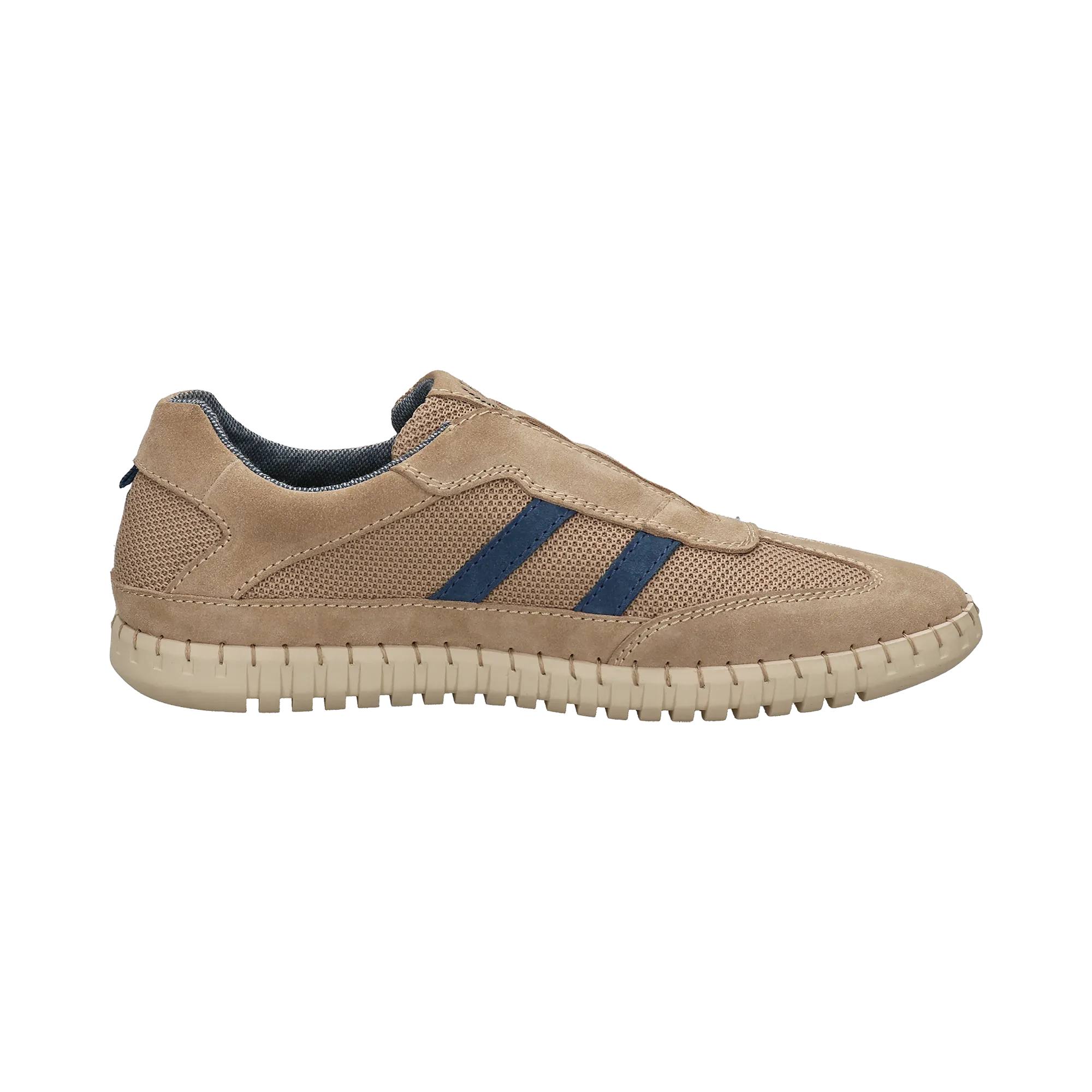 Leder Slip on beige
