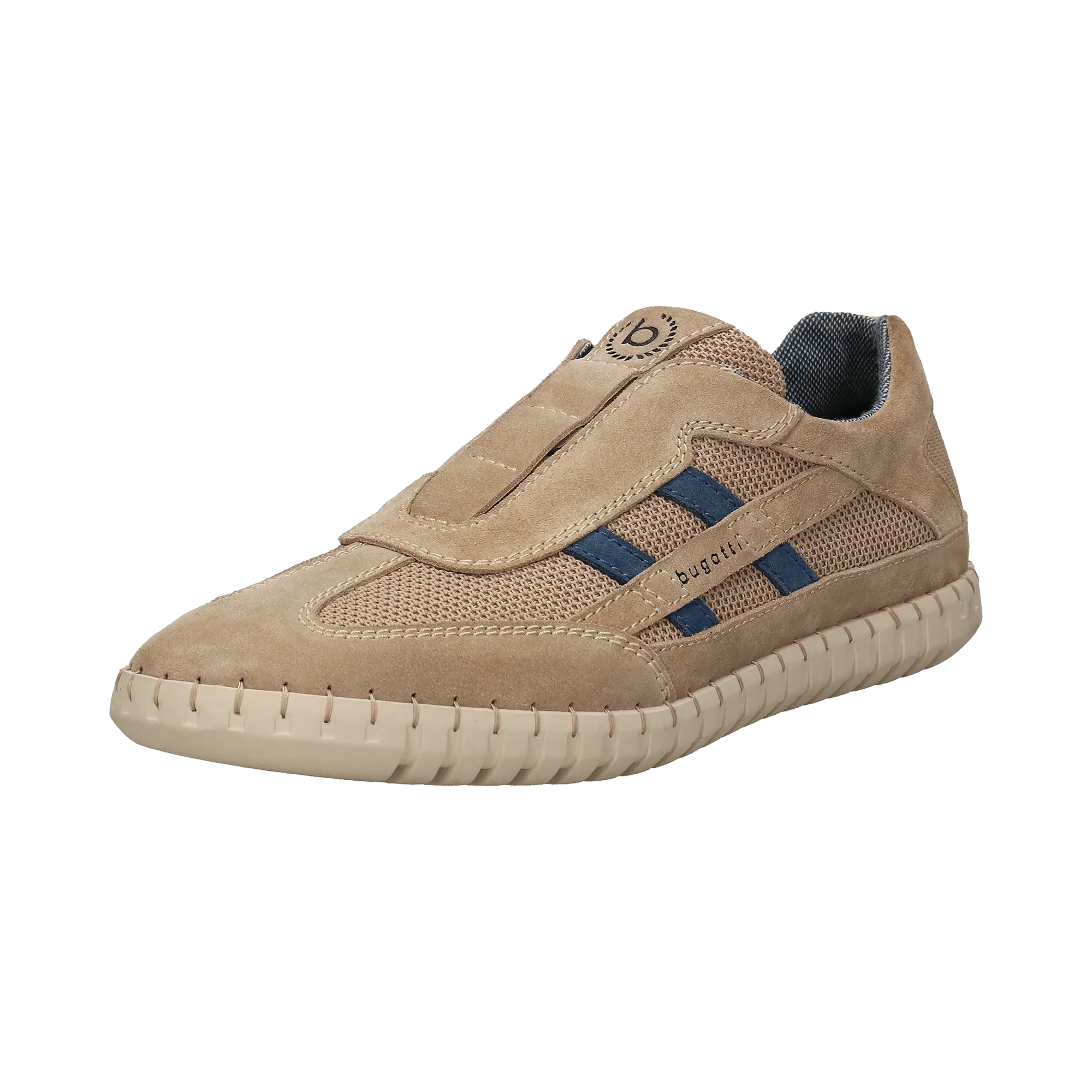 Leder Slip on beige