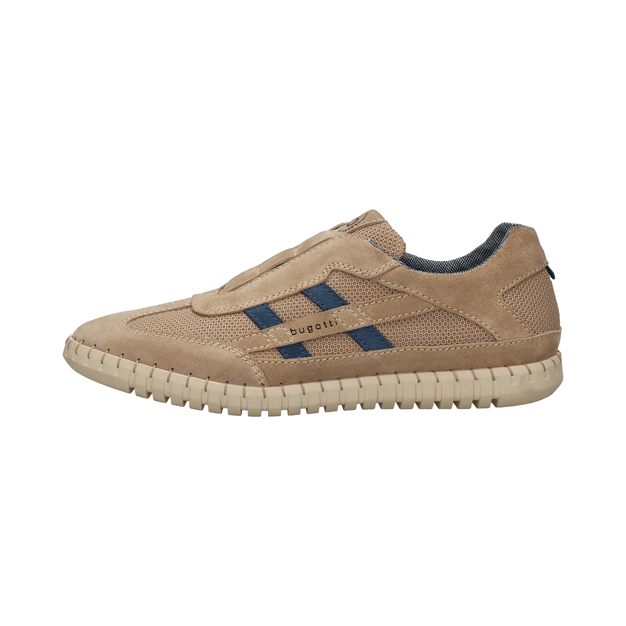 Leder Slip on beige