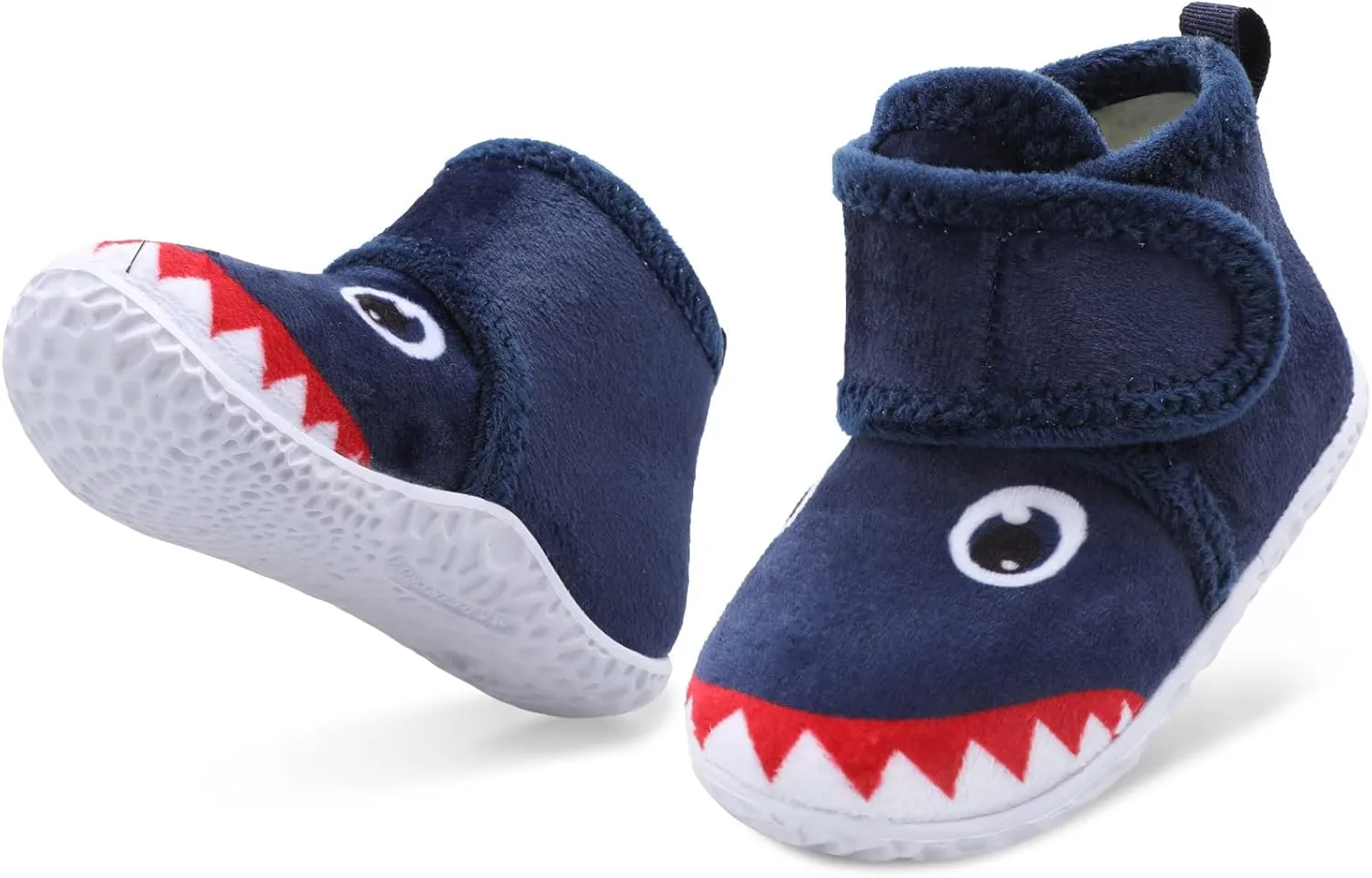 LeIsfIt Toddler Slippers Boys Girls House Slippers Kids Winter Boots Warm Lightweight House Shoes with Non-Slip Sole