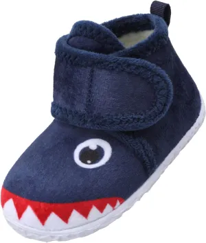 LeIsfIt Toddler Slippers Boys Girls House Slippers Kids Winter Boots Warm Lightweight House Shoes with Non-Slip Sole