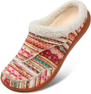 LeIsfIt Womens Wide Slippers Adjustable Diabetic Slippers Memory Foam Swollen Arthritis Edema House Shoes Indoor Outdoor