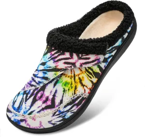 LeIsfIt Womens Wide Slippers Adjustable Diabetic Slippers Memory Foam Swollen Arthritis Edema House Shoes Indoor Outdoor