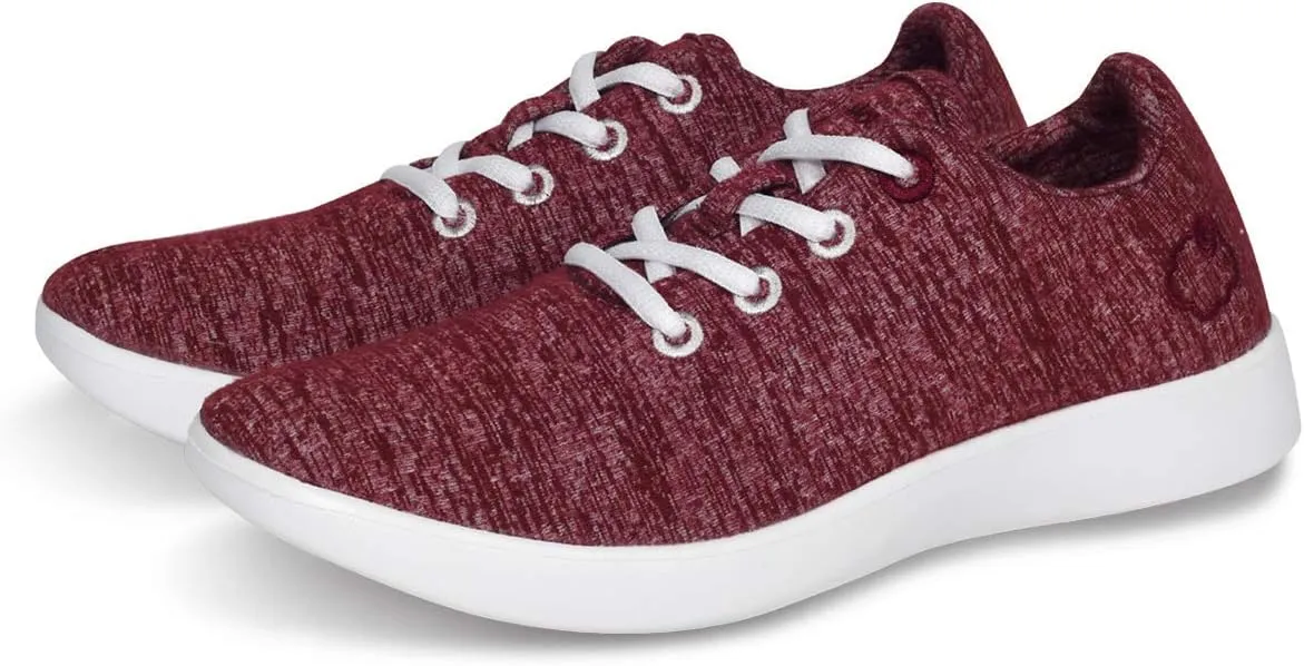 LeMouton Classic Women's Wool Shoe | Comfortable Lightweight | Walking Lace Up Sneaker
