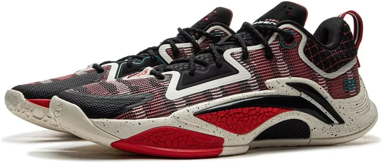 LI-NING BAD5 Dominator I Men Basketball Shoes Lightweight High Rebound Basketball Outdoor Sneaker ABFV003