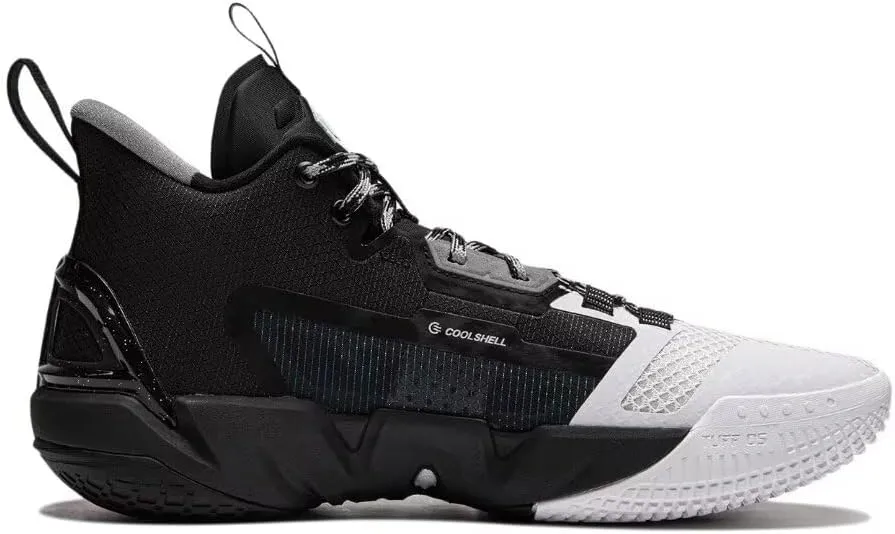 LI-NING BADFIVE 4 Men's Reflective Lightweight High Rebound Mid Top Basketball Outdoor Shoes ABFU015