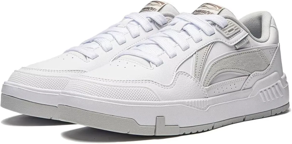LI-NING Common 80s Men Comfortable Soft Rebound Breathable Cool Trendy Classic Casual Shoes AGCU157 AGCV023