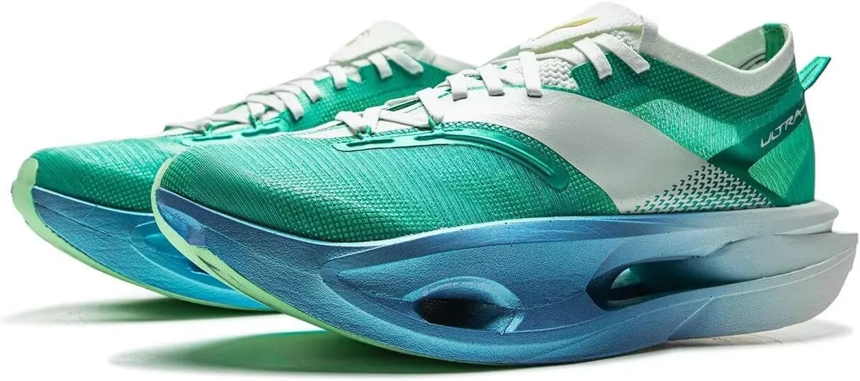 LI-NING FEIDIAN 5 Ultra Men Running Shoes Boom Fiber Reflective Lightweight Breathable Racing Sneakers ARMV005