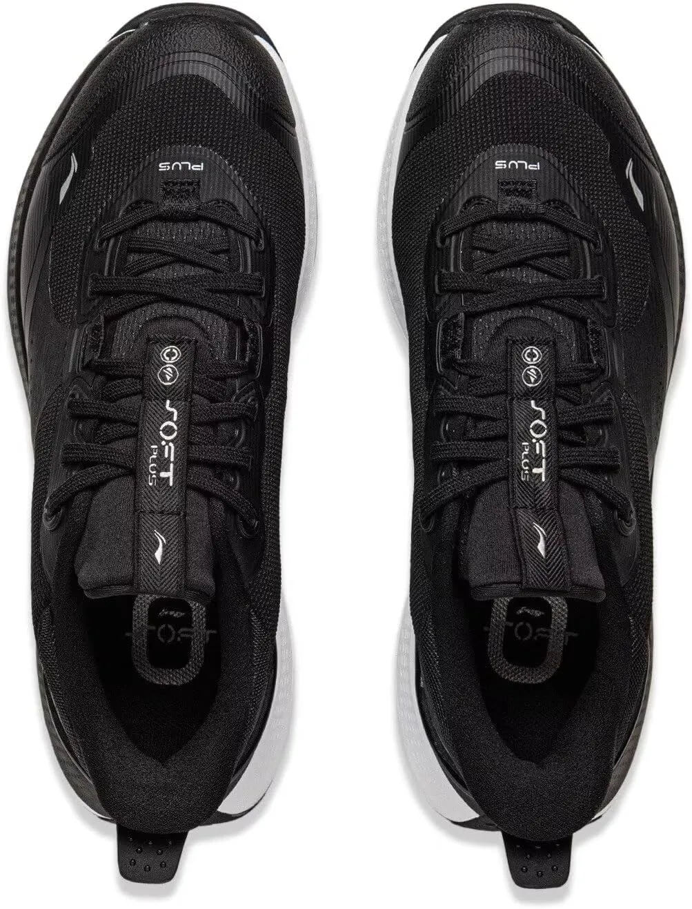 LI-NING Soft Plus Women Casual Shoes Breathable Cool Trendy Height Increasing Shoes City Walk AGLU088