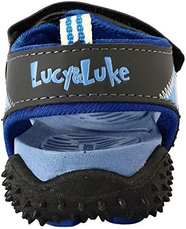 LIBERTYZENO Boys & Girls Manmade Leather Kids & Toddlers Adjustable Strap Fisherman Sandal Shoes for Prom Graduation