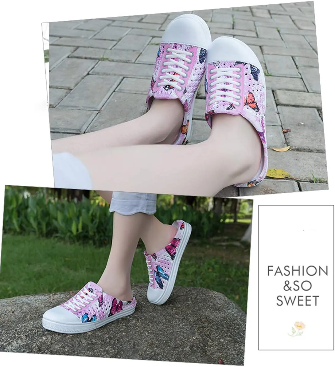 LIBINXIF Women's Garden Clogging Shoes Beach Sandals Breathable Slippers Shower Shoes Water Walking Shoes