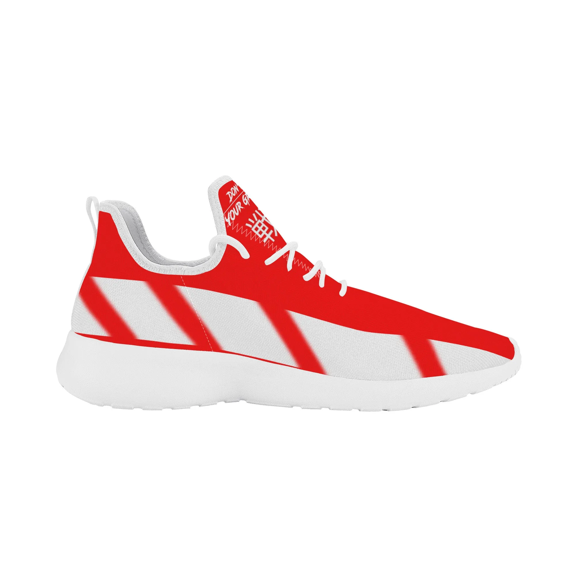 Lightweight Mesh Knit Sneaker - White
