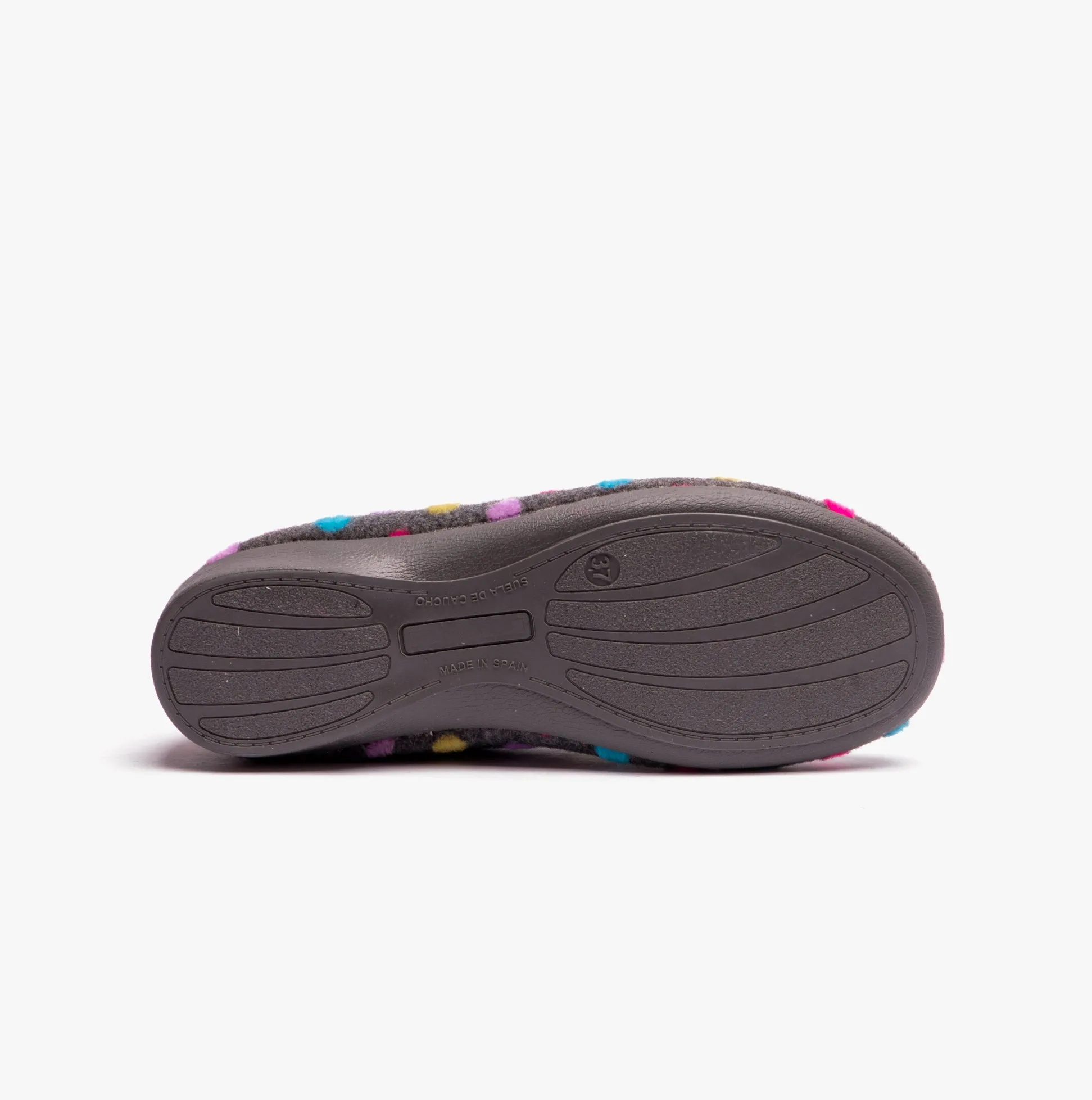Lotus GERI Womens Slippers Grey