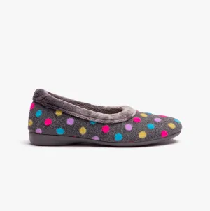 Lotus GERI Womens Slippers Grey