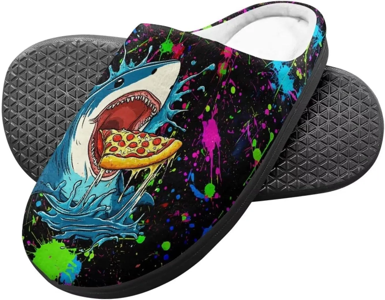 Lotusorchid Kid Bedroom Slipper Memory Foam House Slipper for Girls, Non Slip House Shoes for Boys Warm Cozy Sleep Slipper Home Slipper Indoor Outdoor