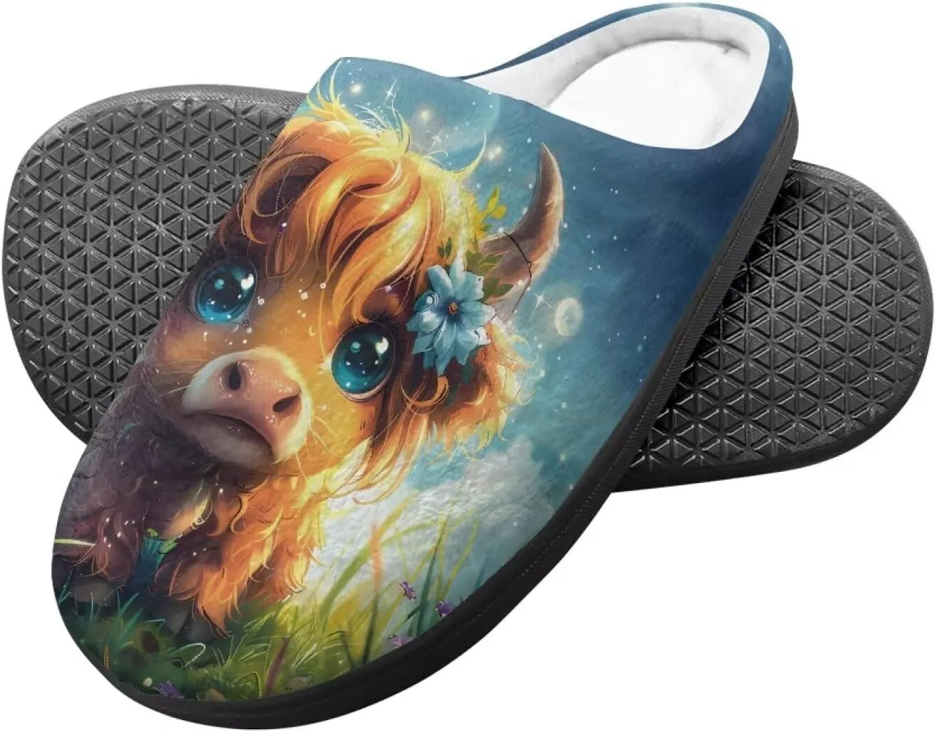 Lotusorchid Kids Slipper for Girls, Boys House Slipper Bedroom Slipper Warm Memory Foam Sleep Slipper Cozy Soft Winter Slipper