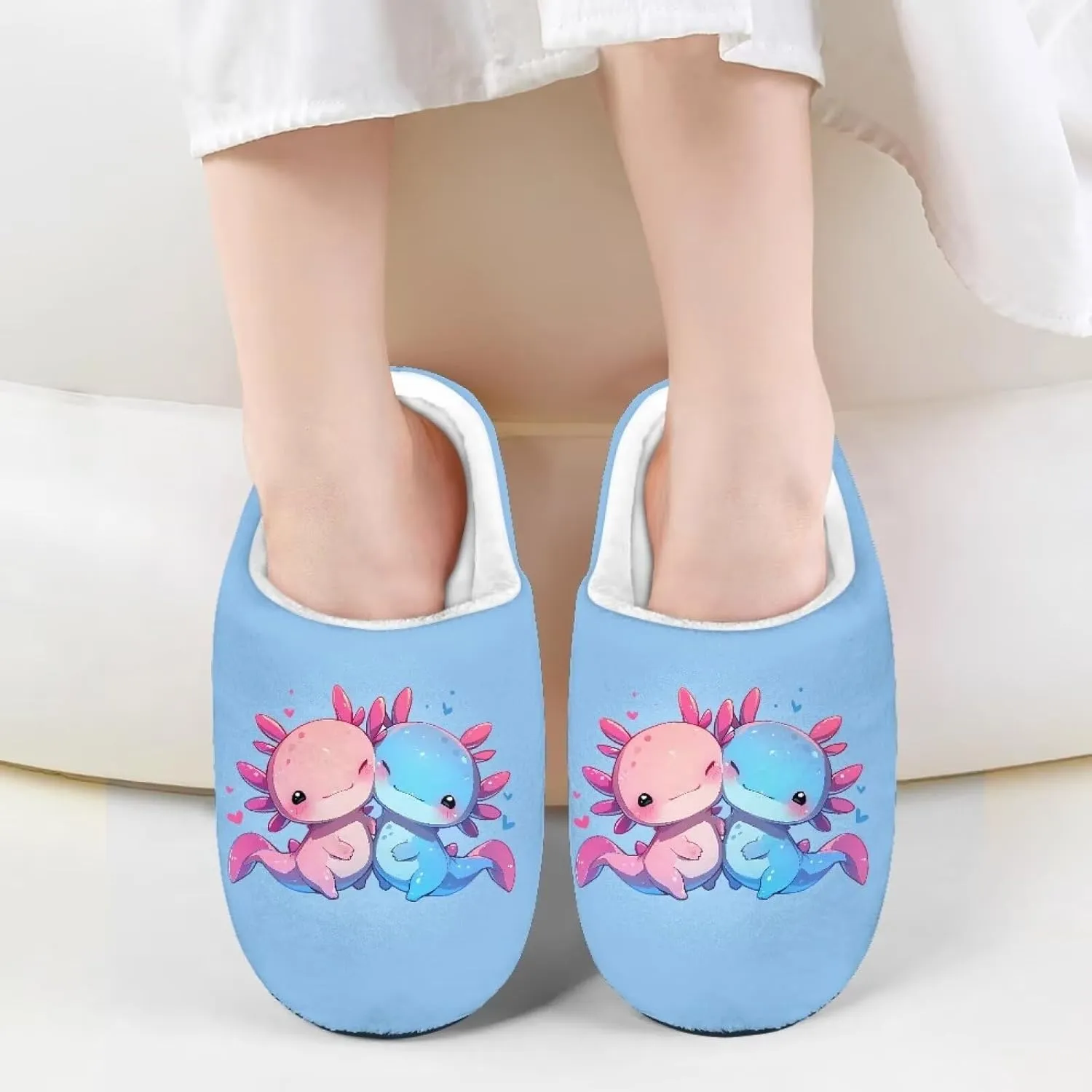 Lotusorchid Kids Slipper for Girls, Boys House Slipper Bedroom Slipper Warm Memory Foam Sleep Slipper Cozy Soft Winter Slipper