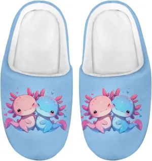 Lotusorchid Kids Slipper for Girls, Boys House Slipper Bedroom Slipper Warm Memory Foam Sleep Slipper Cozy Soft Winter Slipper